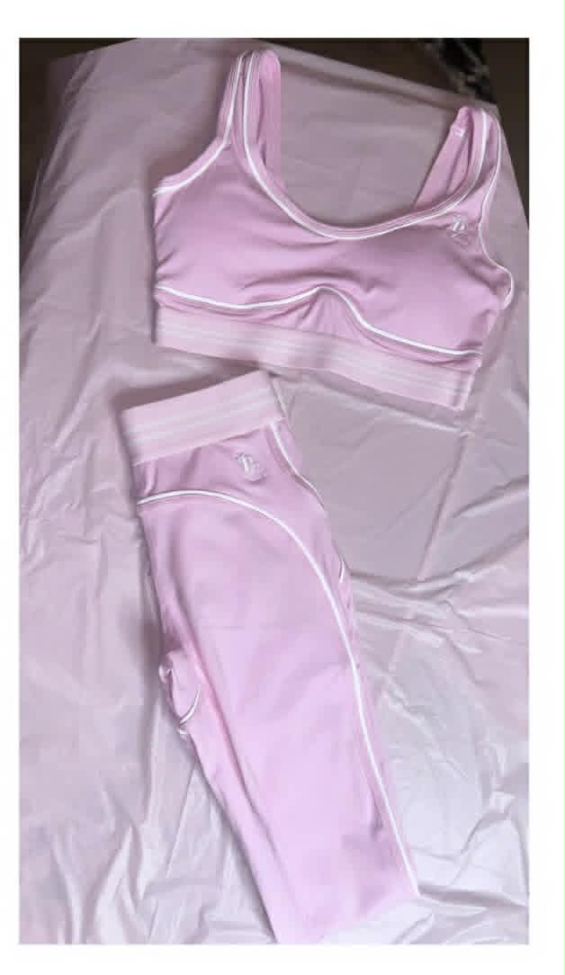 Pink 2-Piece Yoga Set